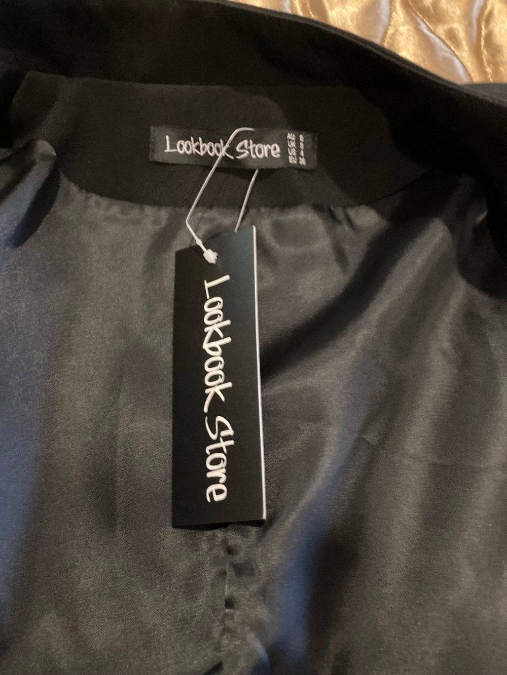 NWT LOOKBOOK STORE Blazer Black Size 4 - Picture 7 of 7
